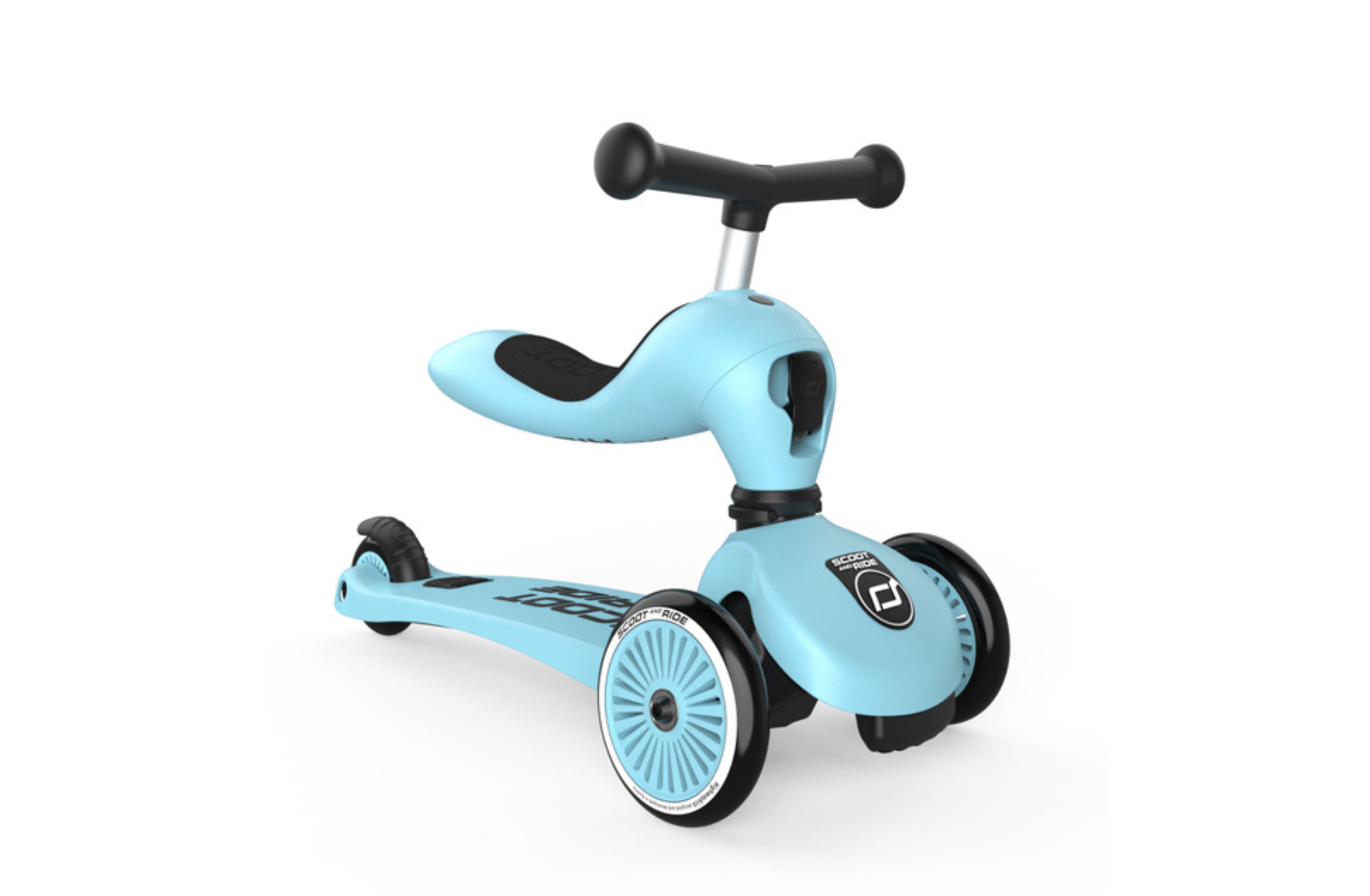 超美品　scoot&ride Scoot & Ride 2-in-1 Ride-On & Stand Scooter, Ages 1-5